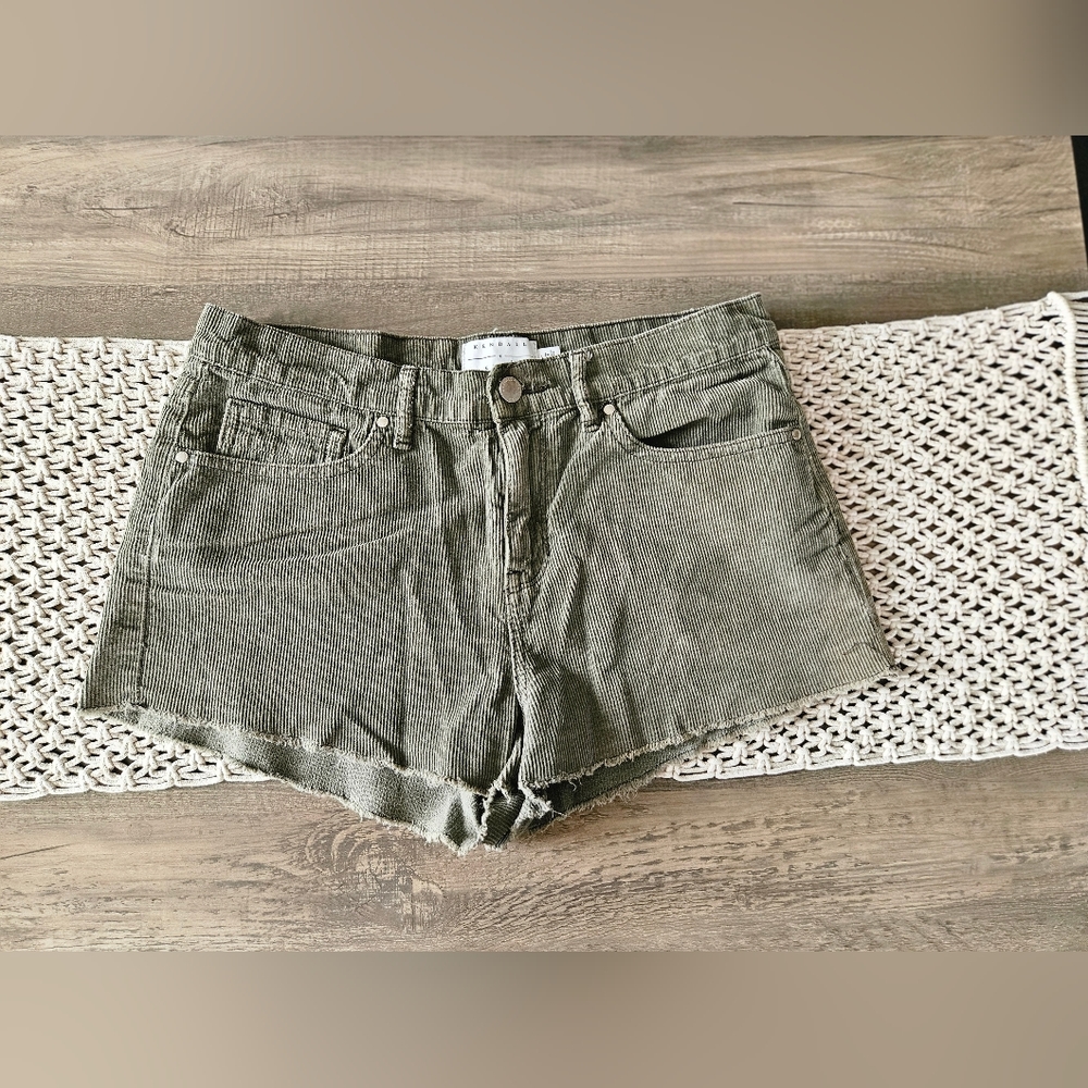 Kendall + Kylie corduroy shorts